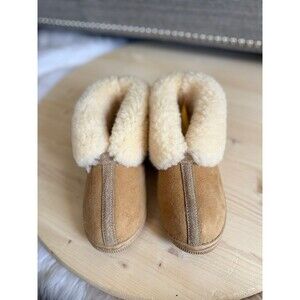 UGG Tan and Cream Women's Slippers